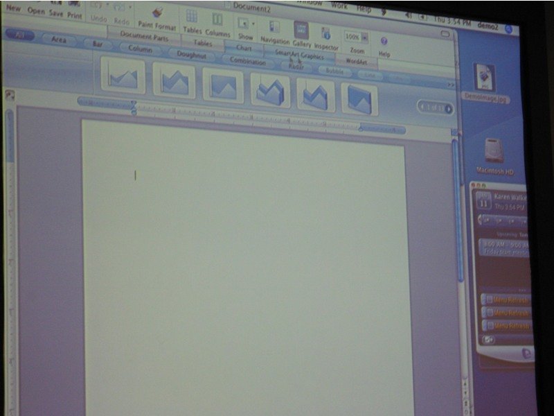Office 2008 auf MacWorld 2007