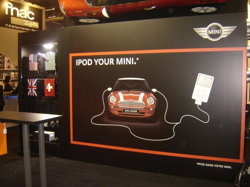 Mini - Stand auf Apple Expo 2007