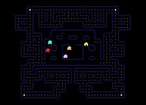 Pacman-Bildschirmschoner aus XScreensavers