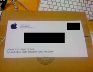 Apple verschickte Pakete zur WWDC 2008