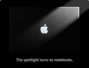 Spotlight turn to Notebooks