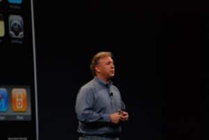 Phil Schiller auf der MacWorld 2009