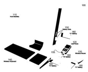 Patentskizze zeigt Apples Idee von modularen Akkus in unterschiedlichen Geräten