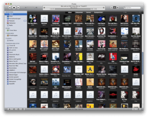 iTunes mit Dark Grid Mod