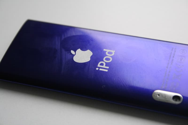 iPod nano 5G ist ein Schmutzmagnet