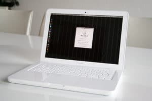 MacBook in Weiß (Ende 2009)
