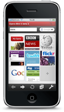 Opera Mini für iPhone