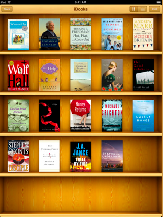 iBooks - Bücherregal