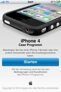 iPhone 4 Case Programm App