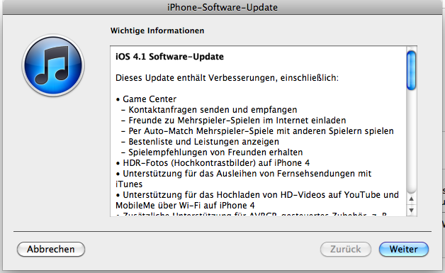 iOS 4.1