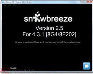Sn0wbreeze 2.5 - Screenshot