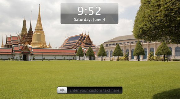 Lock Screen 2 - Screenshot