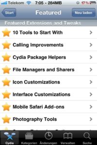 Cydia Featured Apps