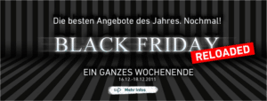Black Friday reloaded bei Unimall