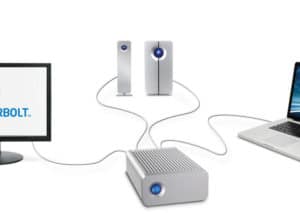 LaCie eSATA Hub Thunderbolt Series: eSATA Speicher an Thunderbolt Macs anschließen