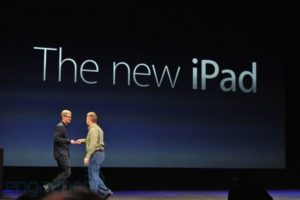 Das neue iPad - Tim Cook und Phil Schiller