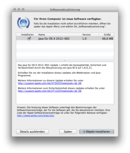 Java für OS X 2012-002