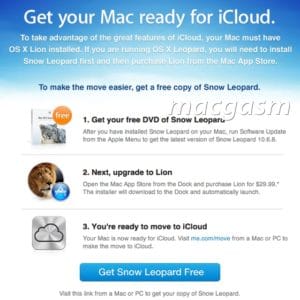 OS X 10.6 Snow Leopard gratis für MobileMe Nutzer