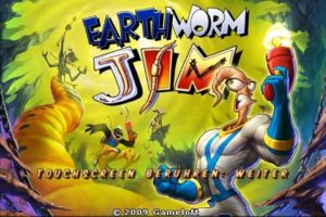 Earthworm Jim - Startbildschirm iPhone