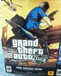 Foto von Pre-Order-Box von Grand Theft Auto 5