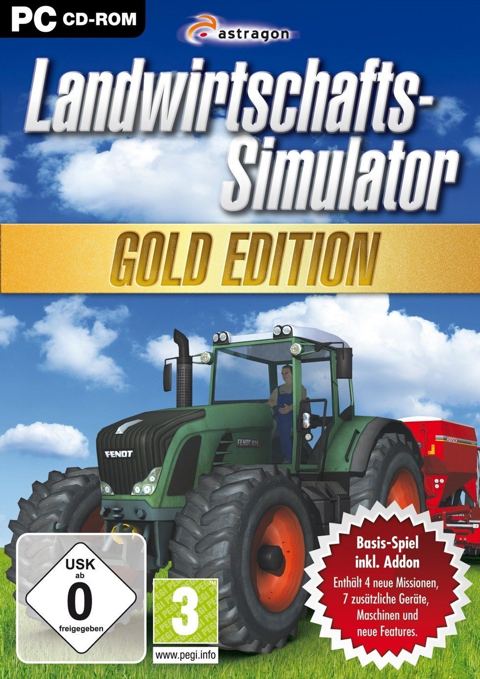 Landwirtschafts-Simulator 2009 Gold-Edition - Packshot