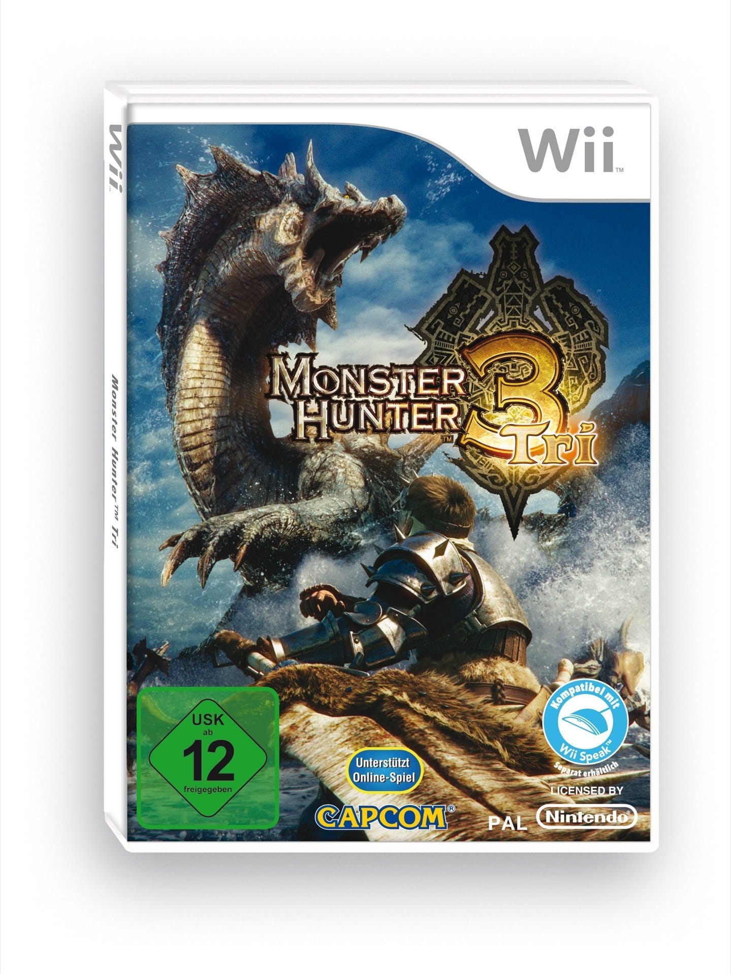 Monster Hunter Tri - Packshot Wii