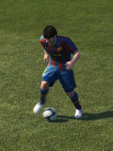 PES 2011 - Lionel Messi am Ball