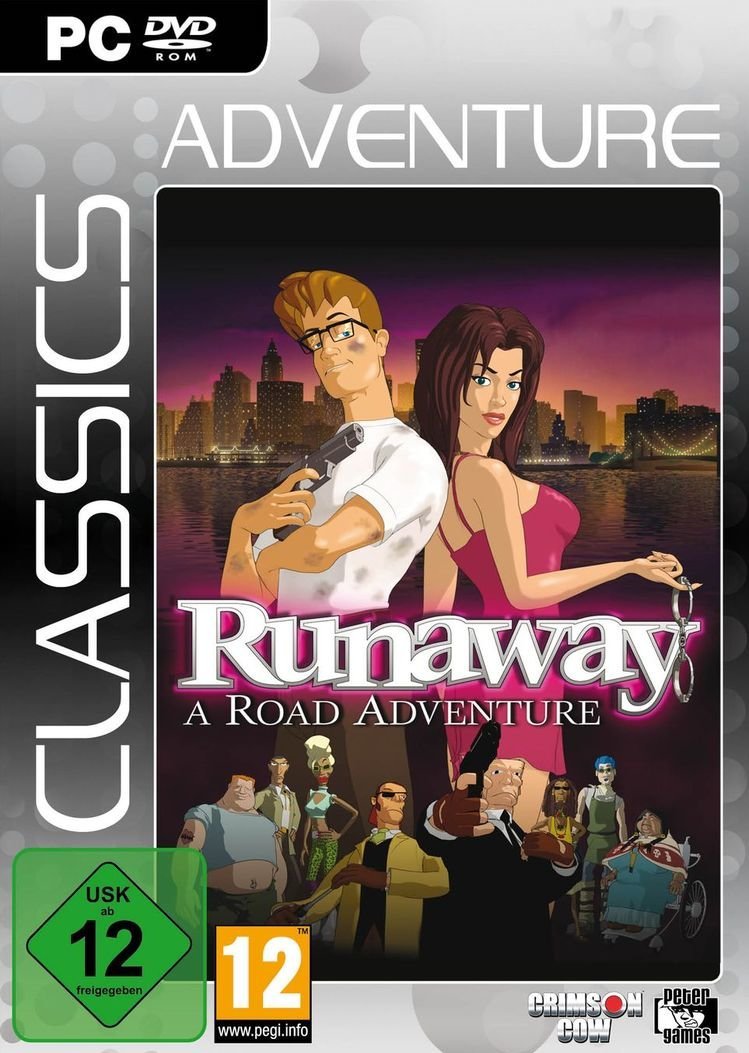 Runaway: A Road Adventure - Cover PC