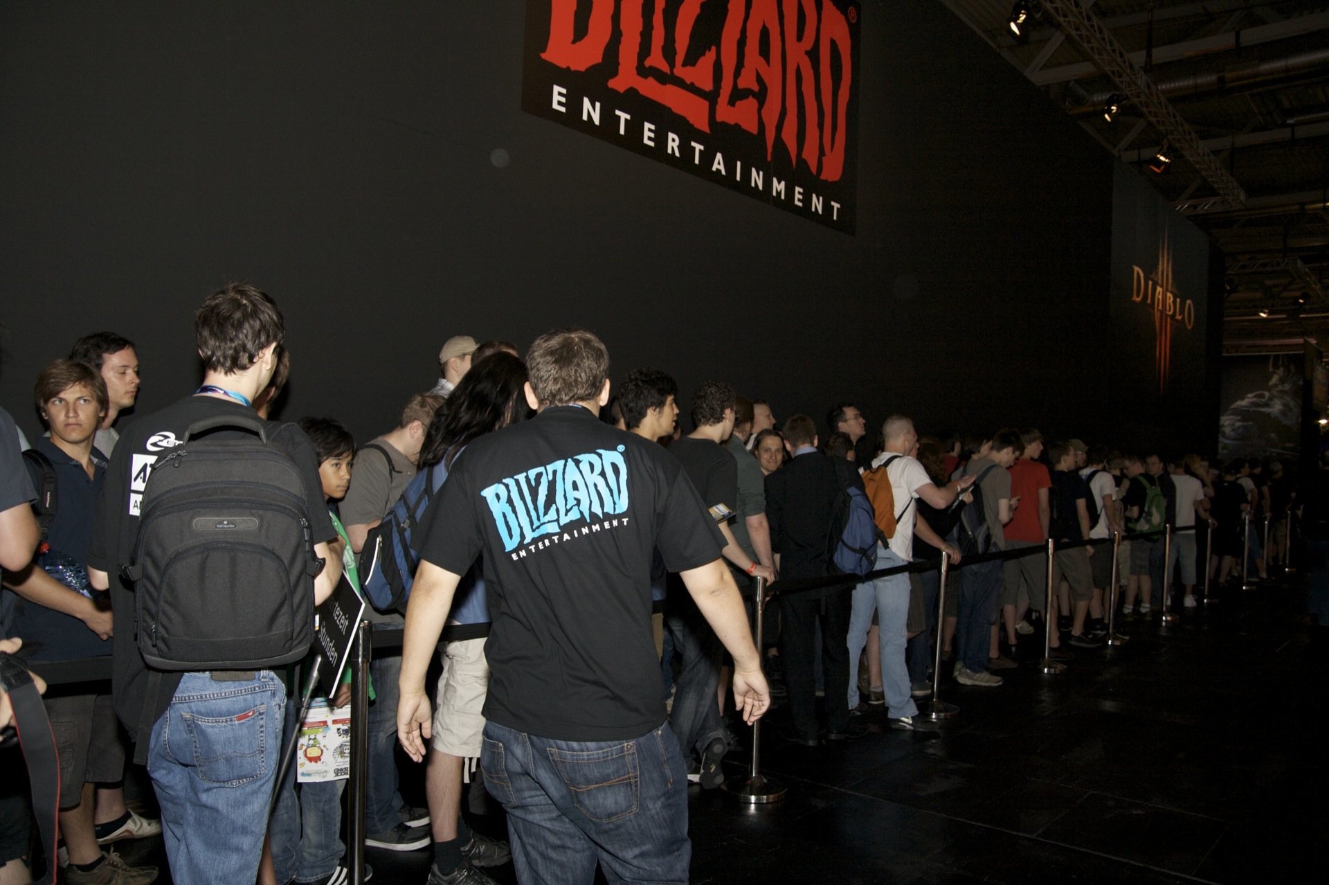 Blizzard-Stand auf Gamescom 2009, Foto: Frederic Schneider