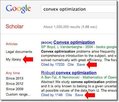 Google Scholar Library