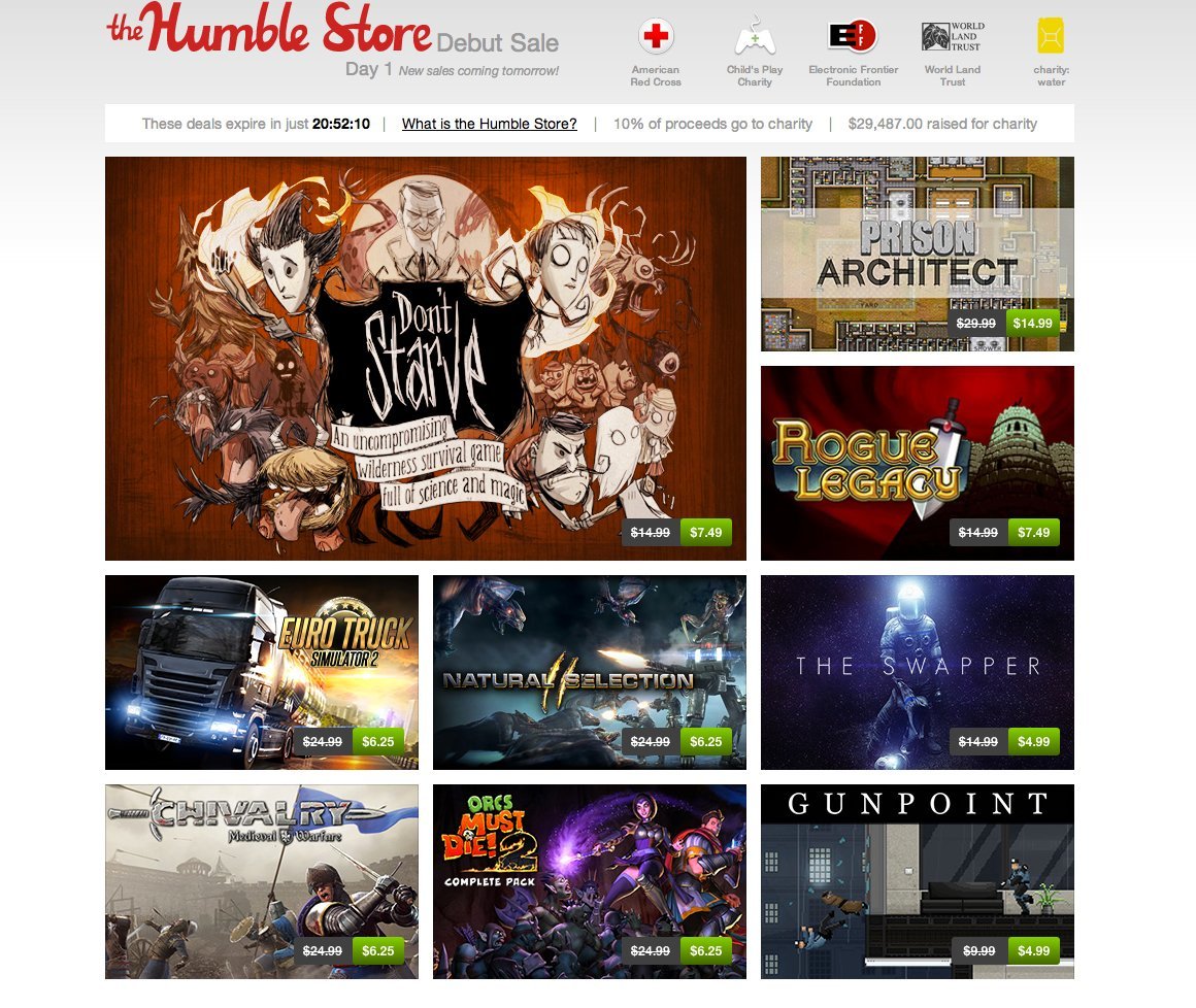 The Humble Store