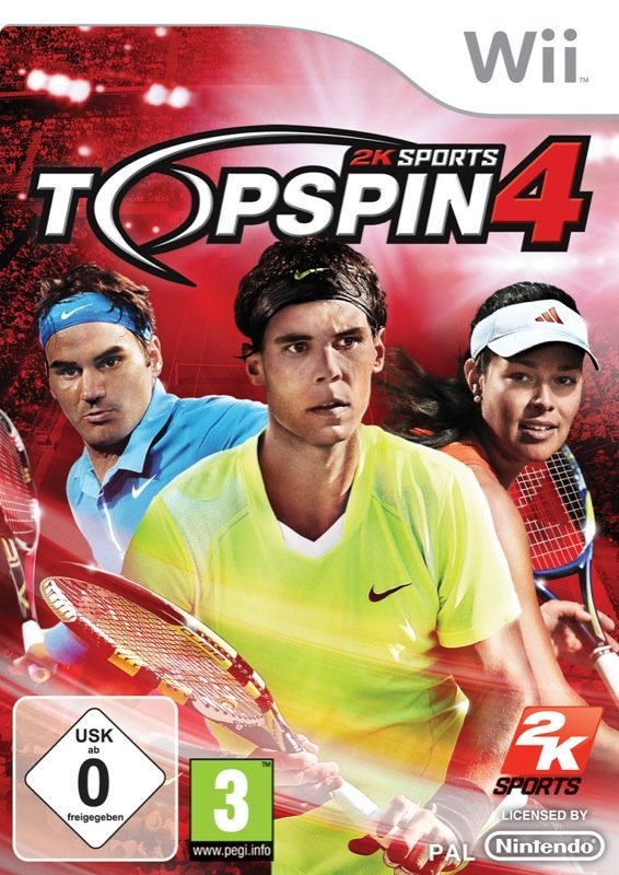 Top Spin 4 - Cover Wii