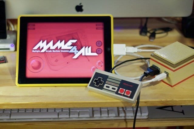 NES Controller an iPad