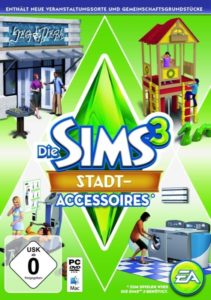 Die Sims 3: Stadt Accessoires - Cover PC