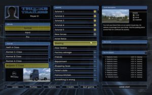 LKW-Rangier-Simulator - Screenshot