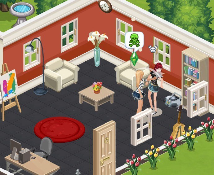 The Sims Social - Screenshot