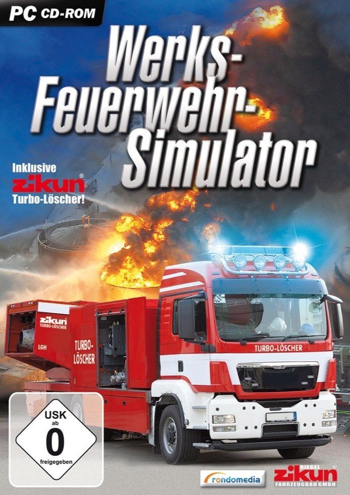 Werksfeuerwehr-Simulator - Cover PC