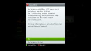 Xbox Live: Probleme beim Login am 6. Juli 2012