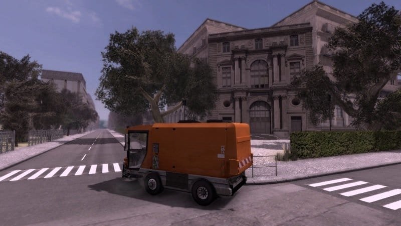 Kehrmaschinen-Simulator 2011 - Screenshot