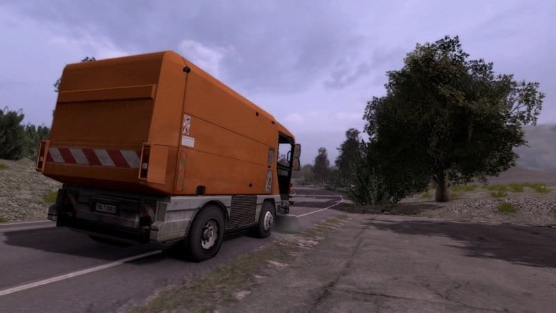 Kehrmaschinen-Simulator 2011 - Screenshot
