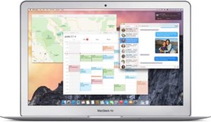 OS X 10.10 auf einem MacBook Air