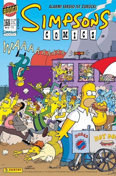 Simpsons Comics #168