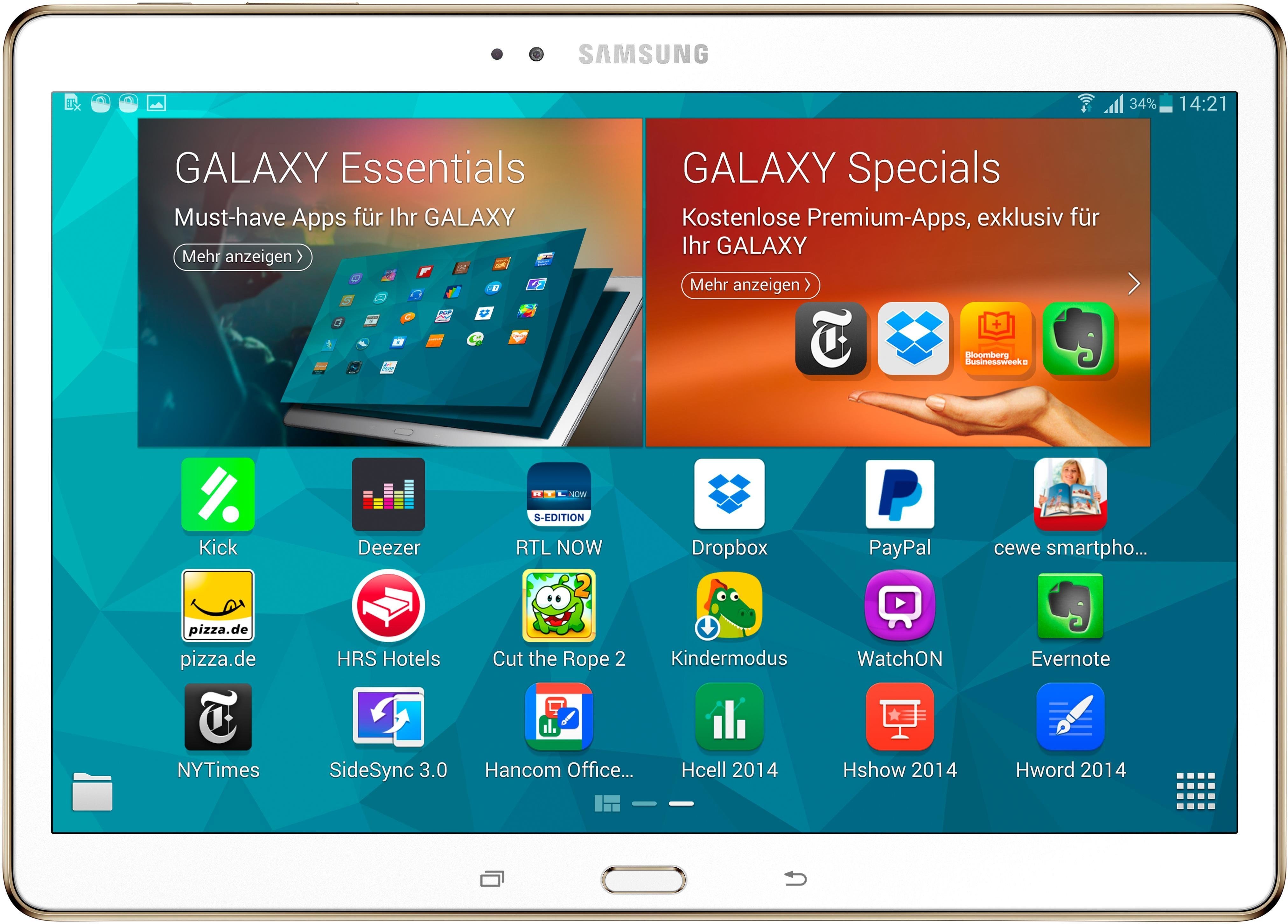 Samsung Galaxy Tab S 10.5 - Produktfoto