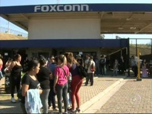 Foxconn Fabrik-Gelände in Brasilien
