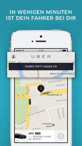 Uber - Screenshot