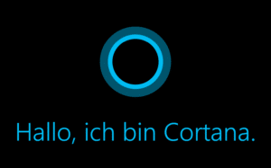 Cortana jetzt auf Deutsch