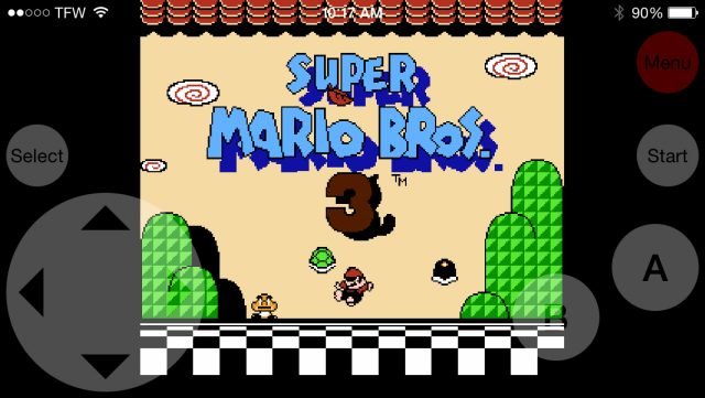 Floppy Cloud - Screenshot Super Marios Bros. 3