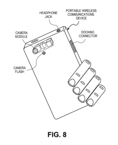 Patent-Skizze für neue iPhone-Kamera