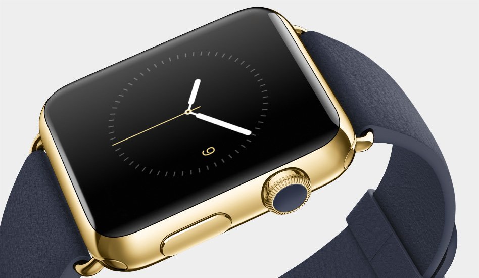 Apple Watch Edition in Gelbgold