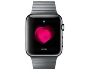 Apple Watch - Herzfrequenz-Nachricht